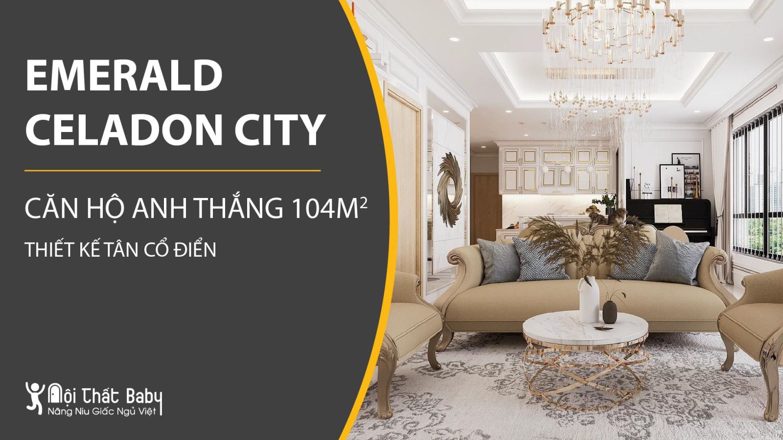 Tổng hợp các mẫu thiết kế nội thất Chung cư Emerald Celadon City
